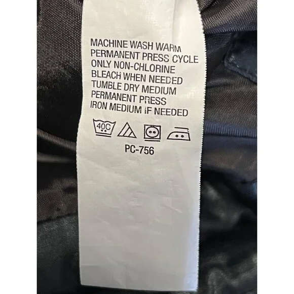 Timberland Men Blue Quilt Puffer Vest Medium Snap Button Pockets Sleeveless EUC - Picture 10 of 10